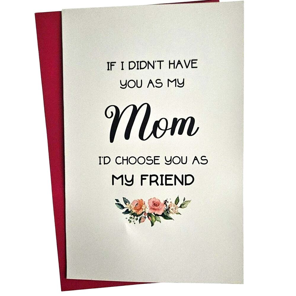 Mother’s Day Card for Mom from Daughter Son Heartfelt Mom Card
